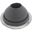 3-1/2" to 7-3/4" Round Universal Master Flash for Metal Roofs, Model #5 (Gray High Temperature Silicone)