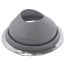 7" to 13" Round Universal Master Flash for Metal Roofs, Model #8 (Gray High Temperature Silicone)