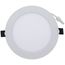 6" Slim Fit 5 CCT Selectable Round LED Recessed Downlight - White (9.5W)
