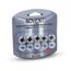 Novent 5/16" Silver Universal Caps (2 Pack)