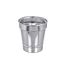 4" to 3" Galvanized Round Reducer, R4X3