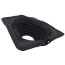 4" to 9" Square Standard Retrofit Master Flash for Metal Roofs, Model #2 (Black EPDM)