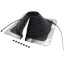 4" to 9" Square Standard Retrofit Master Flash for Metal Roofs, Model #2 (Black EPDM)