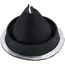 2" to 6-1/2" Round Universal Retrofit Master Flash for Metal Roofs, Model #2 (Black EPDM)