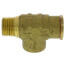 1/2" Brass Relief Valve (75 PSI) Non-Adjustable (Lead Free)