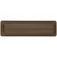 2" x 12" (Wall Opening Size) Floor Diffuser (Brown)