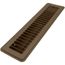 2" x 12" (Wall Opening Size) Floor Diffuser (Brown)