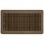 6" x 12" (Wall Opening Size) Floor Diffuser (Brown)