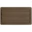 6" x 12" (Wall Opening Size) Floor Diffuser (Brown)
