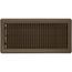 6" x 14" (Wall Opening Size) Floor Diffuser (Brown)