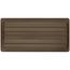 6" x 14" (Wall Opening Size) Floor Diffuser (Brown)