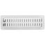 2" x 10" (Wall Opening Size) Floor Diffuser (White)
