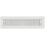 2" x 12" (Wall Opening Size) Floor Diffuser (White)