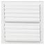 10" x 10" (Wall Opening Size) Sidewall/Ceiling Register w/ 1/3" Fin Spacing (White)