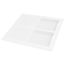 10" x 10" (Wall Opening Size) Sidewall/Ceiling Register w/ 1/3" Fin Spacing (White)