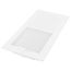 10" x 5" (Wall Opening Size) Sidewall/Ceiling Register w/ 1/3" Fin Spacing (White)