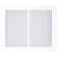 10" x 8" (Wall Opening Size) Sidewall/Ceiling Register w/ 1/3" Fin Spacing (White)