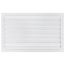 14" x 8" (Wall Opening Size) Sidewall/Ceiling Register w/ 1/3" Fin Spacing (White)
