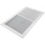 14" x 8" (Wall Opening Size) Sidewall/Ceiling Register w/ 1/3" Fin Spacing (White)