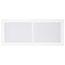 16" x 6" (Wall Opening Size) Sidewall/Ceiling Register w/ 1/3" Fin Spacing (White)