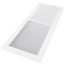 16" x 6" (Wall Opening Size) Sidewall/Ceiling Register w/ 1/3" Fin Spacing (White)