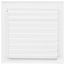 10" x 10" (Wall Opening Size) Aluminum Sidewall/Ceiling Register (White)