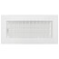 10" x 4" (Wall Opening Size) Sidewall/Ceiling Register, Adjustable (White)