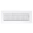 12" x 4" (Wall Opening Size) Sidewall/Ceiling Register, Adjustable (White)