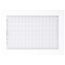 12" x 8" (Wall Opening Size) Aluminum Sidewall/Ceiling Register (White)