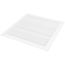 14" x 14" (Wall Opening Size) Aluminum Sidewall/Ceiling Register (White)