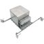 4" Airtight Rated Recessed Downlight Housing for Insulated Ceilings & New Construction