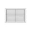 30" x 10" (Wall Opening Size) Extruded Aluminum Return Grille (RH45 Series)