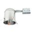6" LED Airtight Rated Recessed Downlight Housing for Insulated Ceilings & Old Work