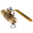 3/4" Press x Hose Ball Valve w/ Cap