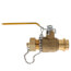3/4" Press x Hose Ball Valve w/ Cap