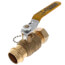 3/4" Press x Hose Ball Valve w/ Cap