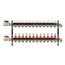 12-Loop Stainless Steel Radiant Heat Manifold