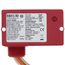 Enclosed Pilot Relay, 10A SPDT w/ 10-30 Vac/DC/208-277 Vac Coil, Red Housing