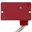 Enclosed Pilot Relay, 10A SPDT w/ 10-30 Vac/DC/208-277 Vac Coil, Red Housing