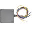 Enclosed Pilot Relay 10 Amp, 3 SPST-N/O & 1 SPDT w/ 10-30 Vac/dc Coil