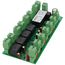 AHU Fan Safety Alarm & General Purpose Logic Circuit, 24 Vac/dc Power Input, 6 Alarm Inputs w/ N/C Outputs, 2.75" Track Mount
