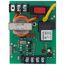 Current Switch & Relay Combination, 20A SPST + Override, 24Vac/dc Coil, Adjustable, .50-20A, 4" Track Mount