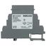 DIN Rail Mount Relay, 10A DPDT + Override, 24 Vac/dc Coil