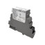 DIN Rail Mount Relay, 10 Amp SPDT, 10-30 VAC/DC Coil