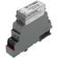 DIN Rail Mount Relay, 10 Amp SPDT, 10-30 VAC/DC Coil