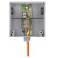 Enclosed Polarized/Alarm Relay Hi/Low Separation 20 Amp SPDT w/ 24 Vac/dc Coil