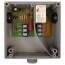 Enclosed Pilot Relay, Hi/Lo Vertical Separation, 15 Amp SPDT, with 10-30 VAC/DC/120 VAC Coil