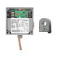 Current Switch and Relay Combination, 10A SPST + Override, 10-30v Coil, Remote Solid Core, Adj, 1.25-150A