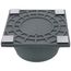 3" Heat Pump Riser 2-Piece (Gray)