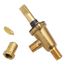 Top Burner LP/Natural Gas Valve w/ push to turn